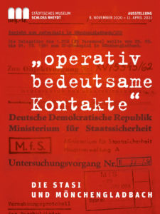 Plakat zur Stasi-Ausstellung