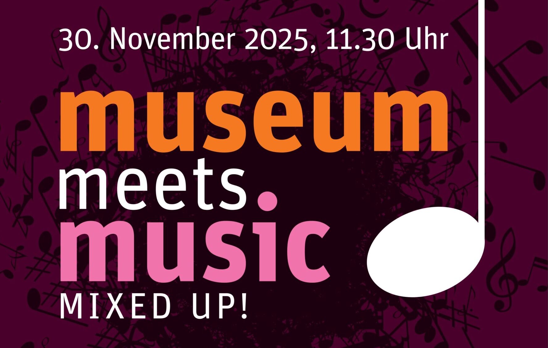 Museum Meets Music – Wenn Kunst auf Musik trifft, 29. November 2026
